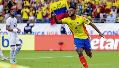 Borja: debut en la Copa América y un gol que lo acerca a ser el máximo goleador del mundo