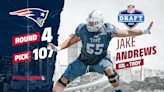 Final draft grades round-up for Patriots C Jake Andrews