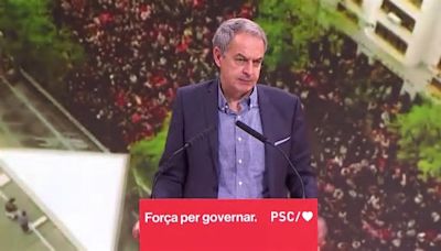 José Luis Rodríguez Zapatero llama continuar la movilización para apoyar a Pedro Sánchez: “Tenemos 48 horas”