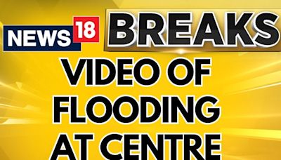 CNN-News18 Accesses Another Video Water Entering the Basement of the Coaching Centre | News18 - News18