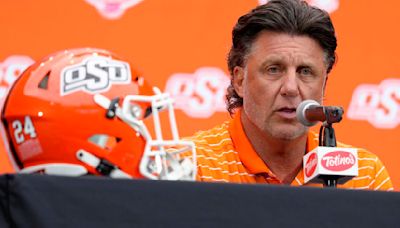 Mike Gundy says he'd 'appreciate' if OSU let him give input on who takes his job when he's done