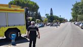 La Policía Local de Jerez detiene a un individuo por varios delitos tras volcar el vehículo que conducía