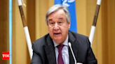 UN chief Guterres 'saddened' on demise of Iran President Ebrahim Raisi in chopper crash - Times of India