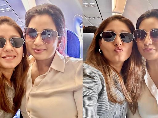 Shreya Ghoshal and Sunidhi Chauhan break the internet as they pout together in a selfie, see pic