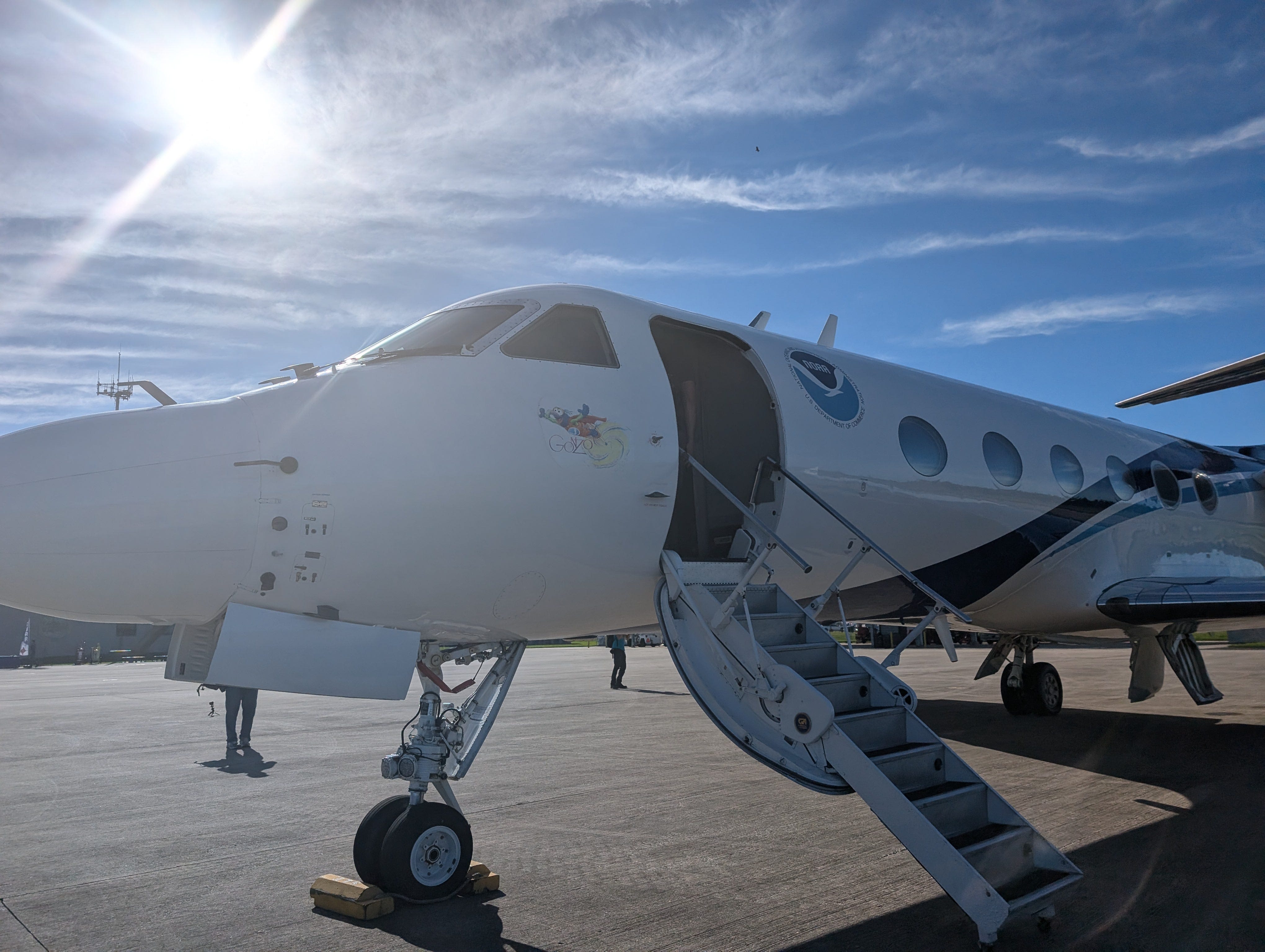 Not your ordinary aircraft: NOAA Hurricane Hunter jet is designed to collect weather data