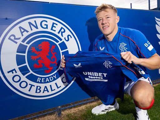 Connor Barron reveals the Rangers legend he idolised and 'looked up to' as a youngster