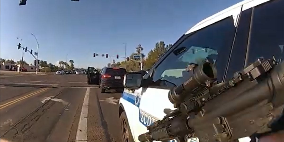 Scottsdale police release body-cam video of deadly shootout involving police during rush hour