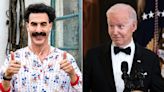 Sacha Baron Cohen reprises Borat, targets Trump and Ye at Kennedy Center Honors