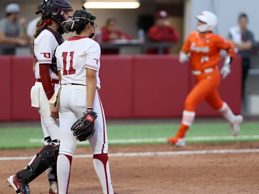 OU softball live score updates vs Oklahoma State in Game 2 of Bedlam Big 12 series