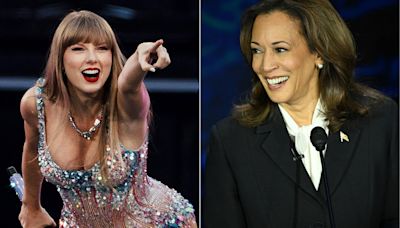 Apoio de Taylor Swift a Kamala Harris impulsiona busca por registro de eleitor