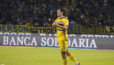 La furia de Cavani al errar el penal en una noche brava