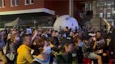 韓國瑜宣布刑法藐視國會罪三讀 場外群眾怒喊：「下台！」