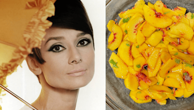 Audrey Hepburn's Peach Salad is Super Simple and Incredibly Delicious