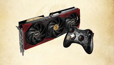 MSI's limited edition GeForce RTX 4060 Ti Monster Hunter Edition comes with a controller