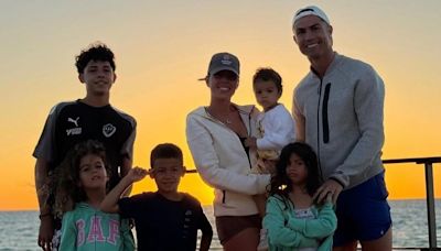 Cristiano Ronaldo Shares Photo with Georgina Rodríguez and Their Kids as He Celebrates Portuguese Mother's Day