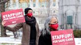‘We’re Overwhelmed:’ Nurses Across the U.S. Protest Covid Working Conditions