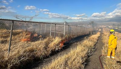 MFD battling brush fire near Piilani Highway; residents urged to remain vigilant