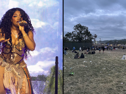 SZA gets ‘one of lowest Glastonbury crowds’ people have seen during headline set