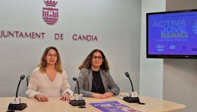 Gandia presenta la programación de mayo del Activa Jove