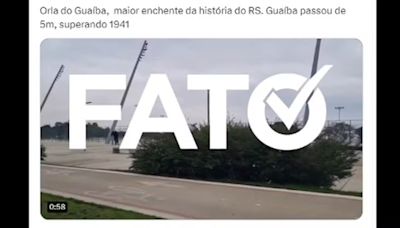 Veja o que é #FATO ou #FAKE sobre a tragédia no Rio Grande do Sul