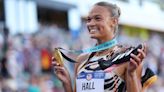 Anna Hall overcame a broken foot and knee surgery en route to Paris with help from legendary mentor