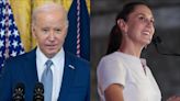 Joe Biden reacciona al triunfo de Claudia Sheinbaum: qué dijo sobre las relaciones entre EE.UU. y México