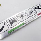 COCO機車精品 義大利限定配色 工具圖樣 造型 鋁牌 鋁貼 板貼 版貼 車身貼紙 反光片