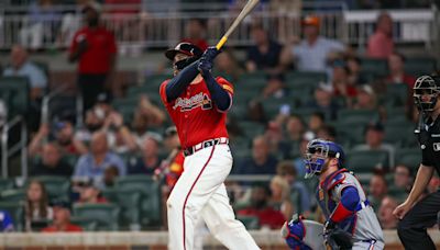 Braves' Catcher Travis D'Arnaud Slugs His Way into the Record Books on Friday Night