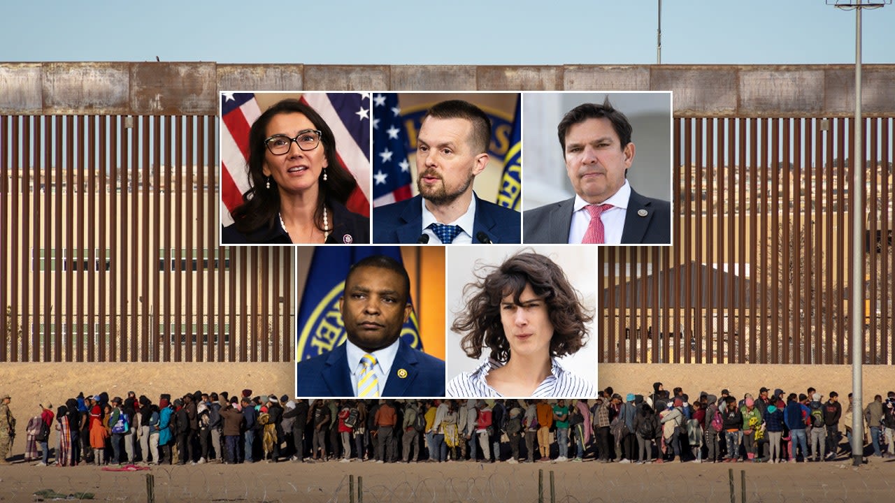 House Dems seeking re-election seemingly reverse course, call on Biden to 'bring order to the southern border'