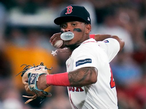 Rafael Devers bows out of All-Star Game, then helps Red Sox beat A's 12-9