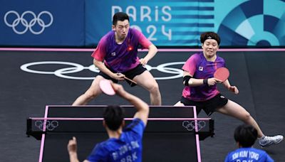黃鎮廷杜凱琹奧運乒乓混雙四強 僅負北韓組合將轉戰銅牌賽