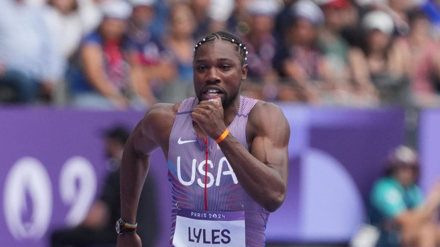 Miami Heat Legend Dwyane Wade Used Painted Fingernails To Congratulate Noah Lyles