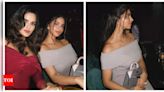 Suhana Khan has a fashionable night out with her B-town friends; fans ask 'next film on the cards?' | - Times of India