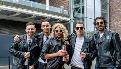 Racegoers in York test their fashion senses