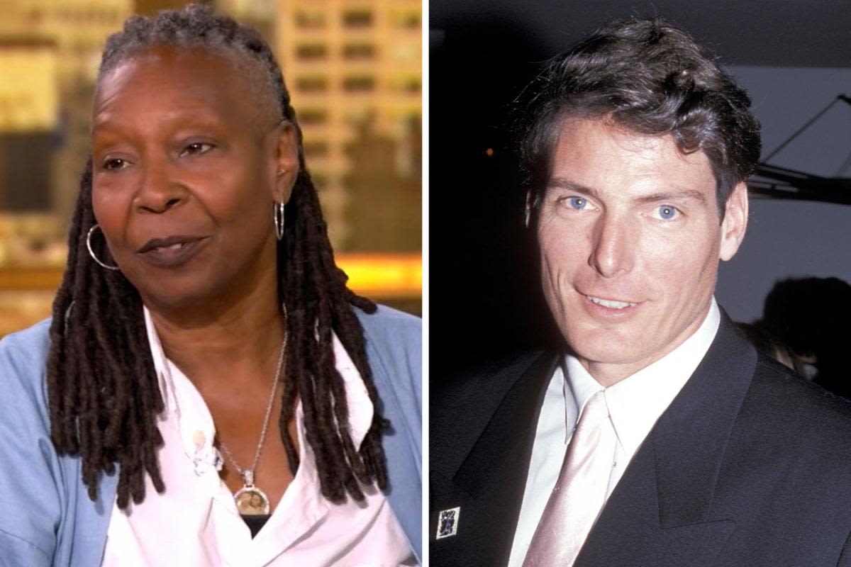 Whoopi Goldberg struggles to introduce 'The View' topic as she emotionally recalls friendship with Christopher Reeve: "I'm verklempt"