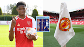 Graphic goes viral which could explain why wonderkid has left Arsenal to join Man United