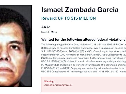 El capo narco “Mayo” Zambada, fundador del Cartel de Sinaloa junto al “Chapo” Guzmán, fue detenido en EE.UU.
