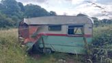 Beauty spot ‘blighted’ by caravans ‘dumped on it in bid to stop vandalism’