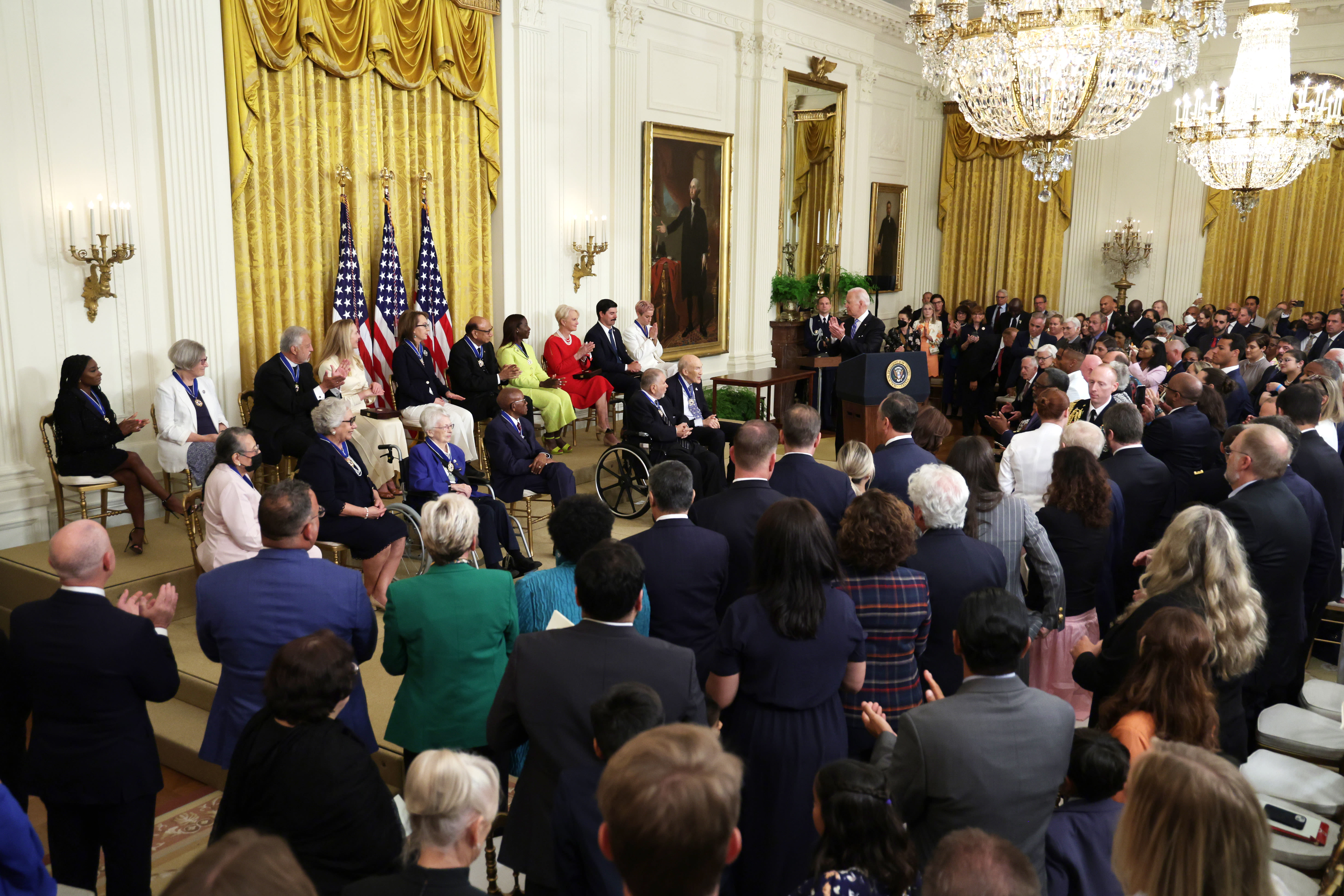 Joe Biden To Present Presidential Medal Of Freedom; Phil Donahue, Michelle Yeoh Among Media And Entertainment Recipients