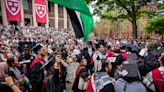 Hundreds walk out of Harvard College graduation; UCLA contends with new protest