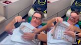 Hombre con fractura de pelvis acude a votar en ambulancia, en Yucatán [VIDEO]