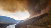 B.C. wildfire closes stretch of Highway 1