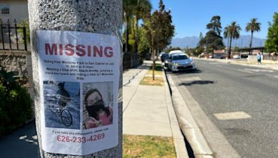 A Monterey Park teen set off on her bike to visit a relative. She never arrived