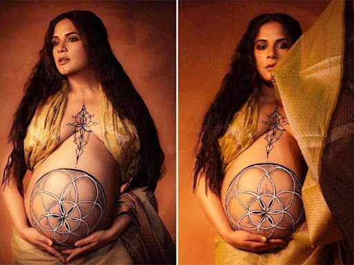 New mum Richa Chadha drops maternity shoot pictures on daughter’s day