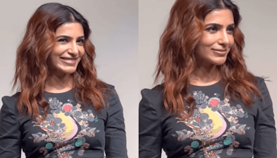 Samantha Ruth Prabhu Dazzles In Stylish Pastels While Promoting Spy Action Series 'Citadel: Honey Bunny'