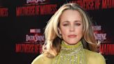 Rachel McAdams' waterfall waves bun is a perfect 'toss up' hairstyle for holiday dins