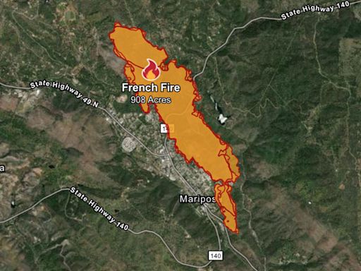 Mariposa County French Fire Updates for Saturday, July 6, 2024