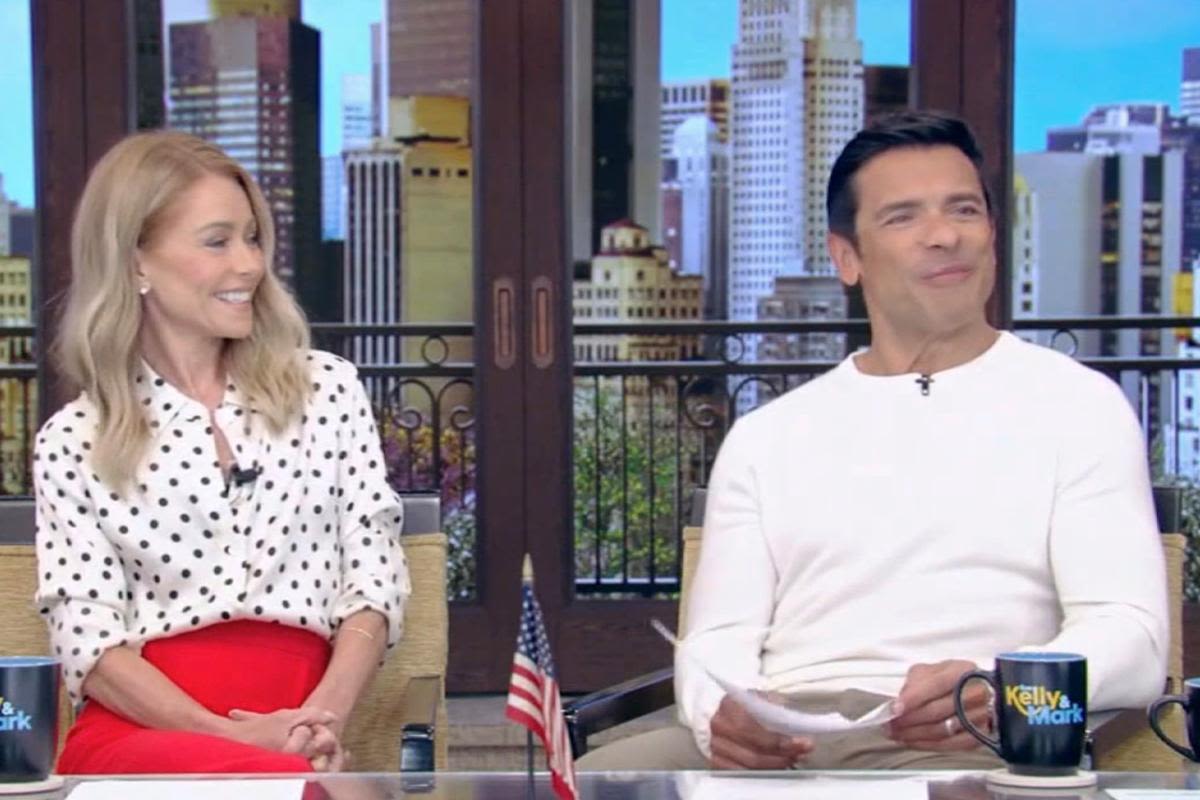 Mark Consuelos Tells ‘Live’ That Watching Kelly Ripa Shower Is “Like Going To A Car Wash”