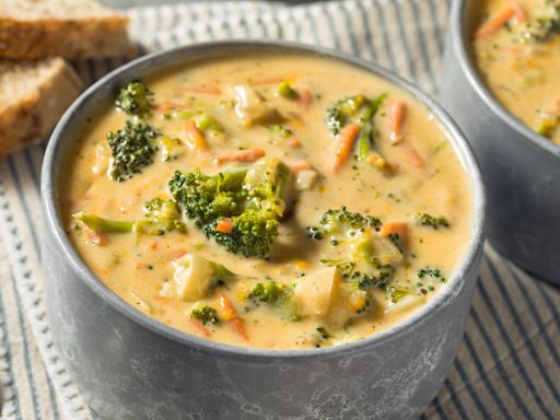 We Can Thank This Popular Brand For America's Love Of Broccoli Cheddar Soup