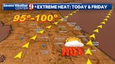 Extreme heat: Record-breaking highs near 100 degrees expected Thursday in Central Florida